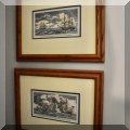 A07. Pair of USS Constitution prints. 